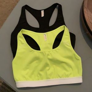 NWOT Free People Move Me Sports Bra Lot of 2 sz S